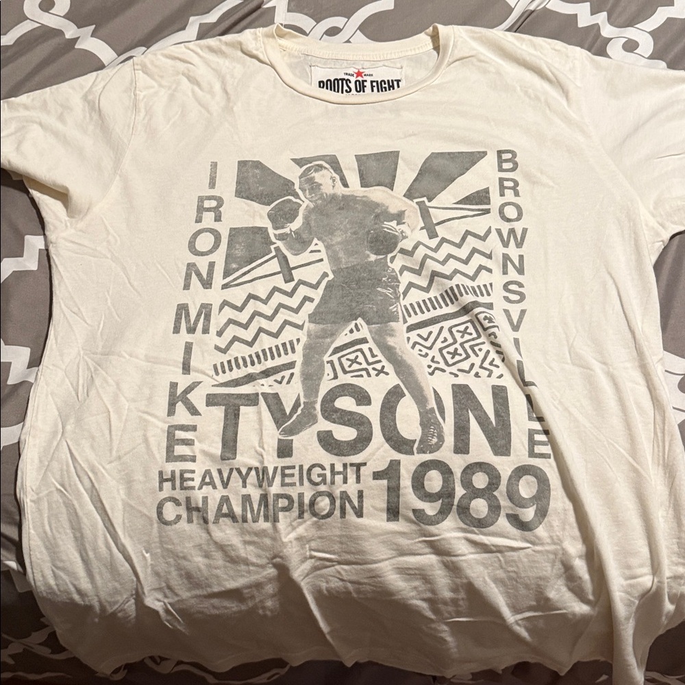 Roots of Fight Cream Graphic Tee